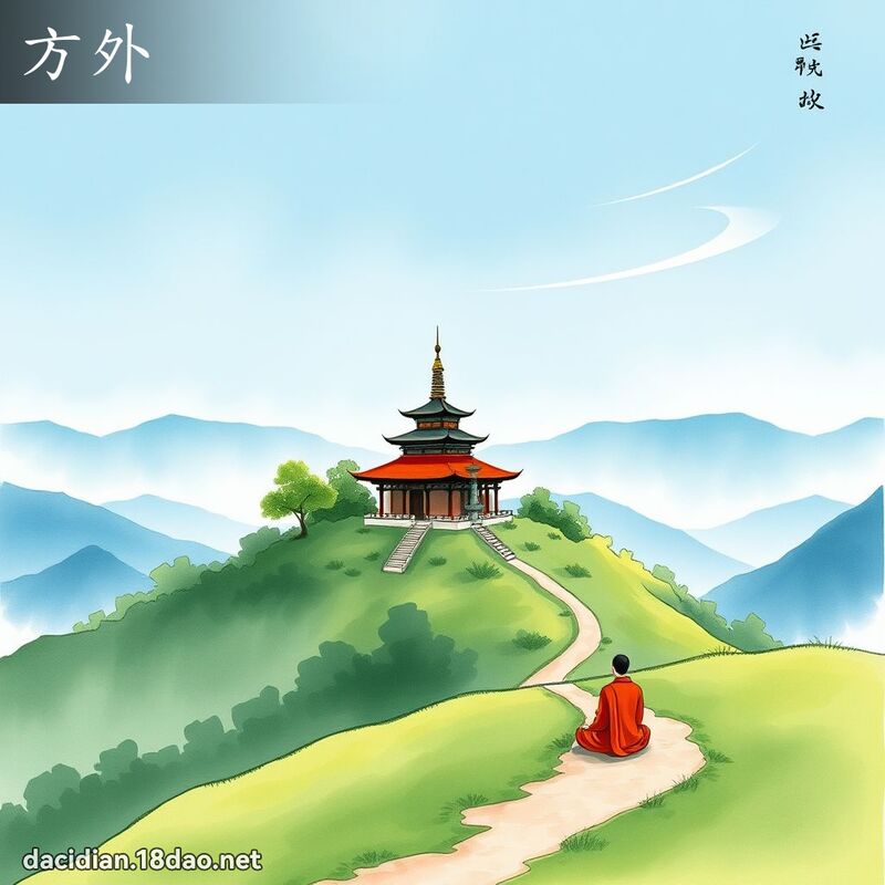 方外 - 國語大辭典配圖