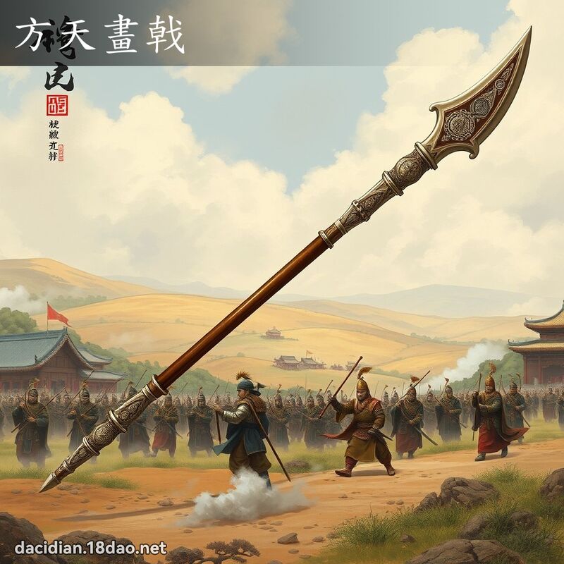 方天畫戟 - 國語大辭典配圖