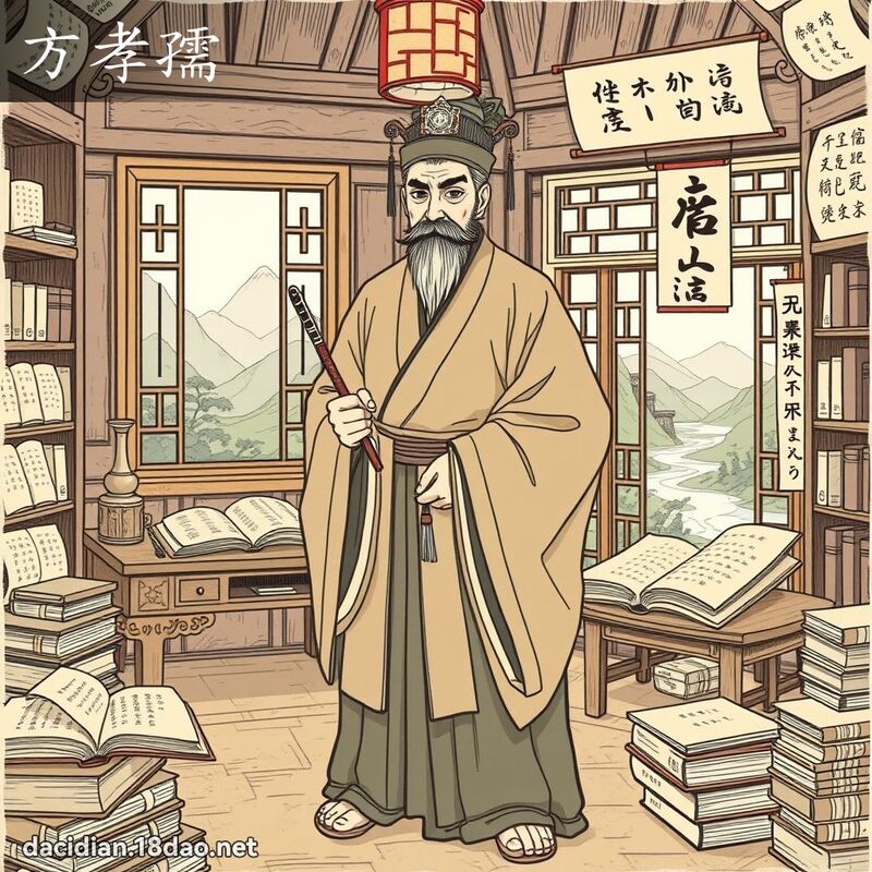 方孝孺 - 國語大辭典配圖
