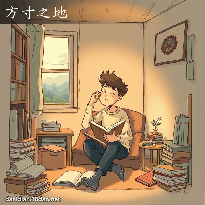 方寸之地 - 国语大辞典配图