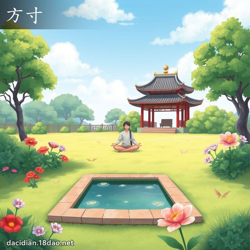 方寸 - 國語大辭典配圖