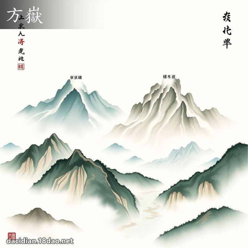 方嶽 - 國語大辭典配圖