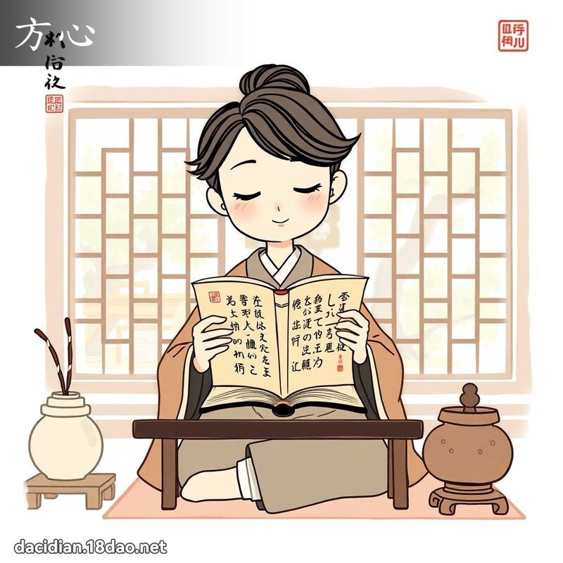 方心 - 國語大辭典配圖