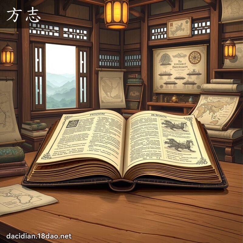 方志 - 国语大辞典配图