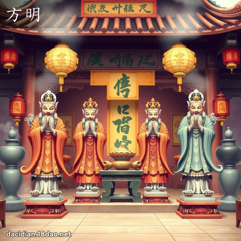 方明 - 國語大辭典配圖