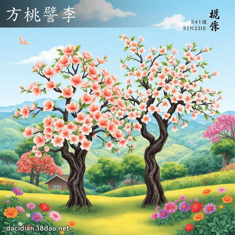 方桃譬李 - 国语大辞典配图