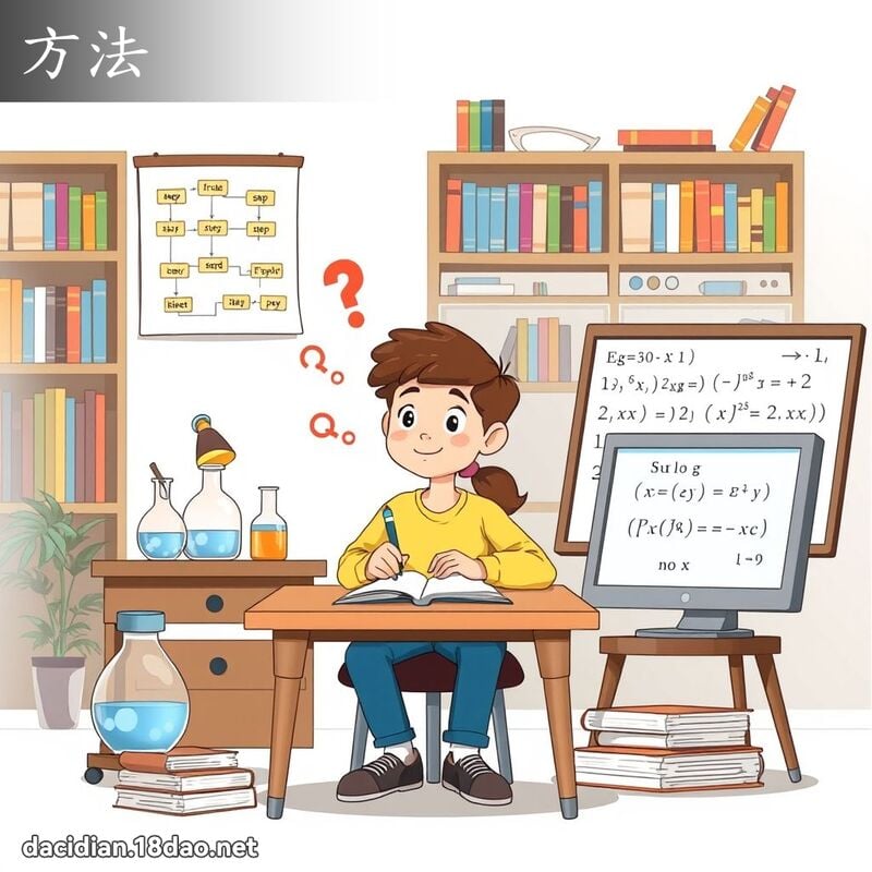 方法 - 國語大辭典配圖