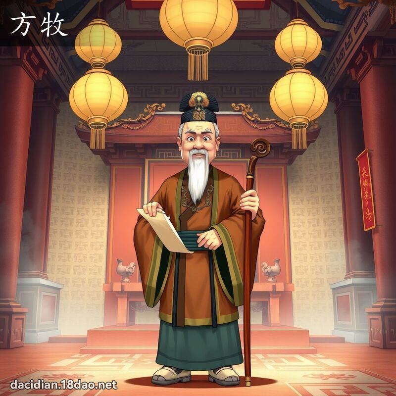 方牧 - 国语大辞典配图
