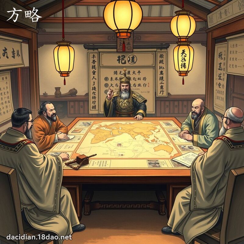 方略 - 国语大辞典配图