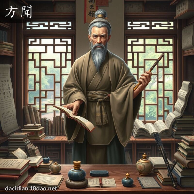 方闻 - 国语大辞典配图