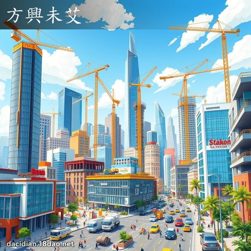 方兴未艾 - 国语大辞典配图