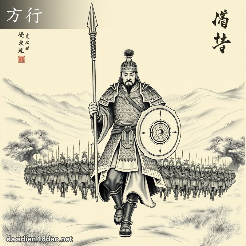 方行 - 國語大辭典配圖