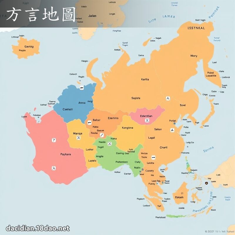 方言地图 - 国语大辞典配图