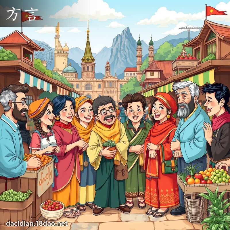方言 - 国语大辞典配图