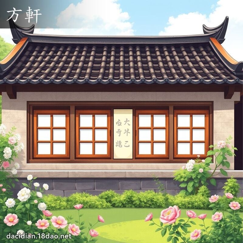 方轩 - 国语大辞典配图