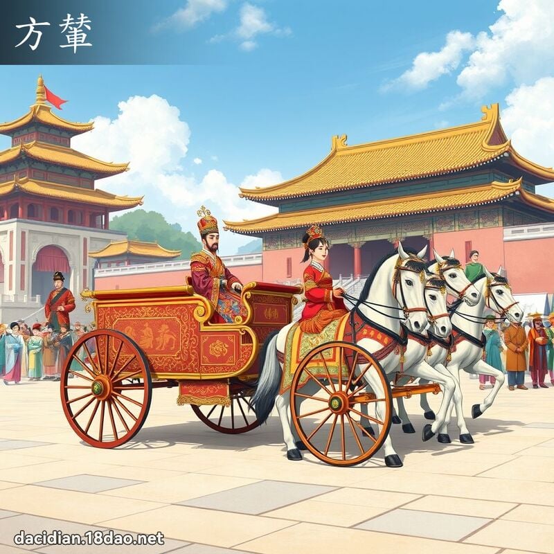 方輦 - 国语大辞典配图