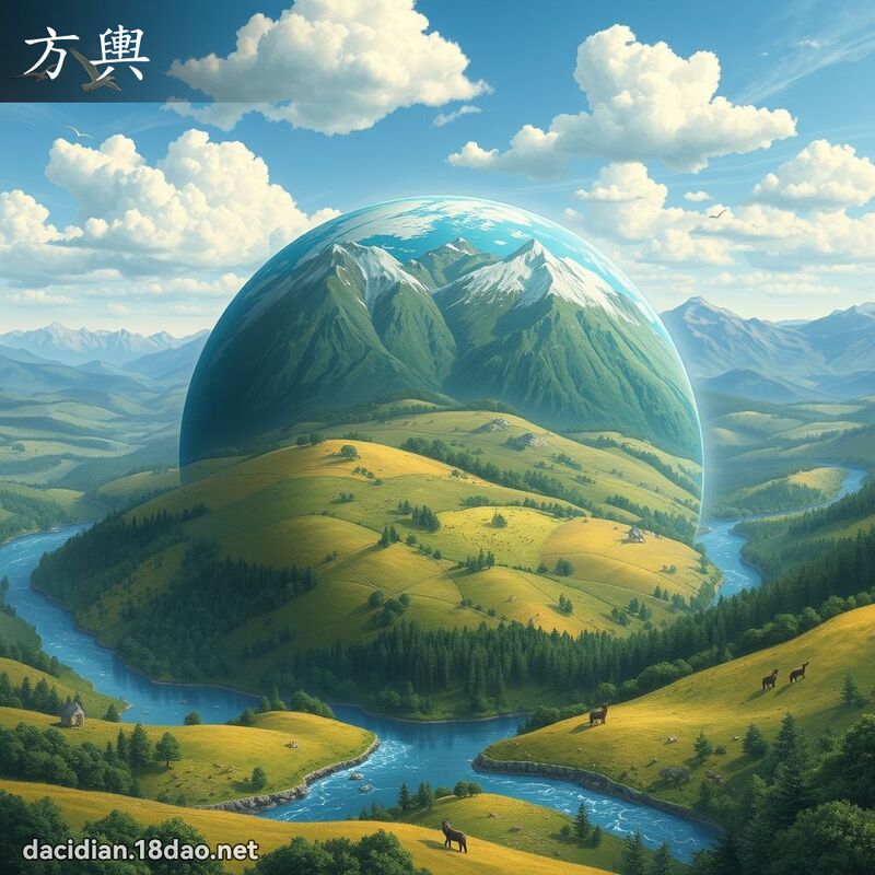 方舆 - 国语大辞典配图