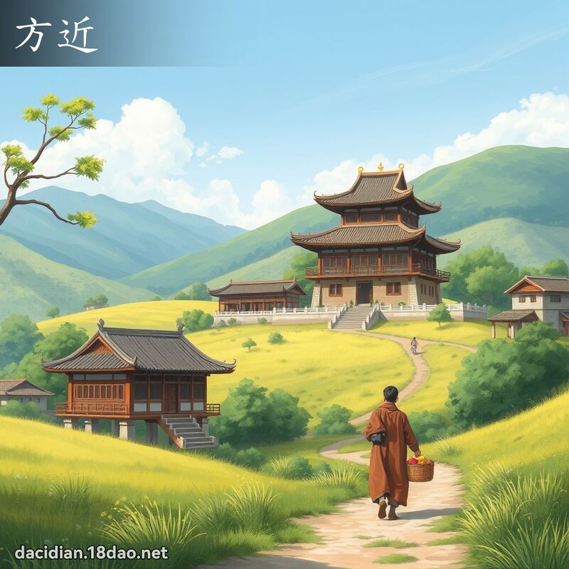 方近 - 國語大辭典配圖
