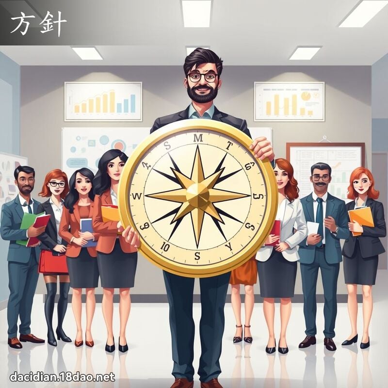 方针 - 国语大辞典配图