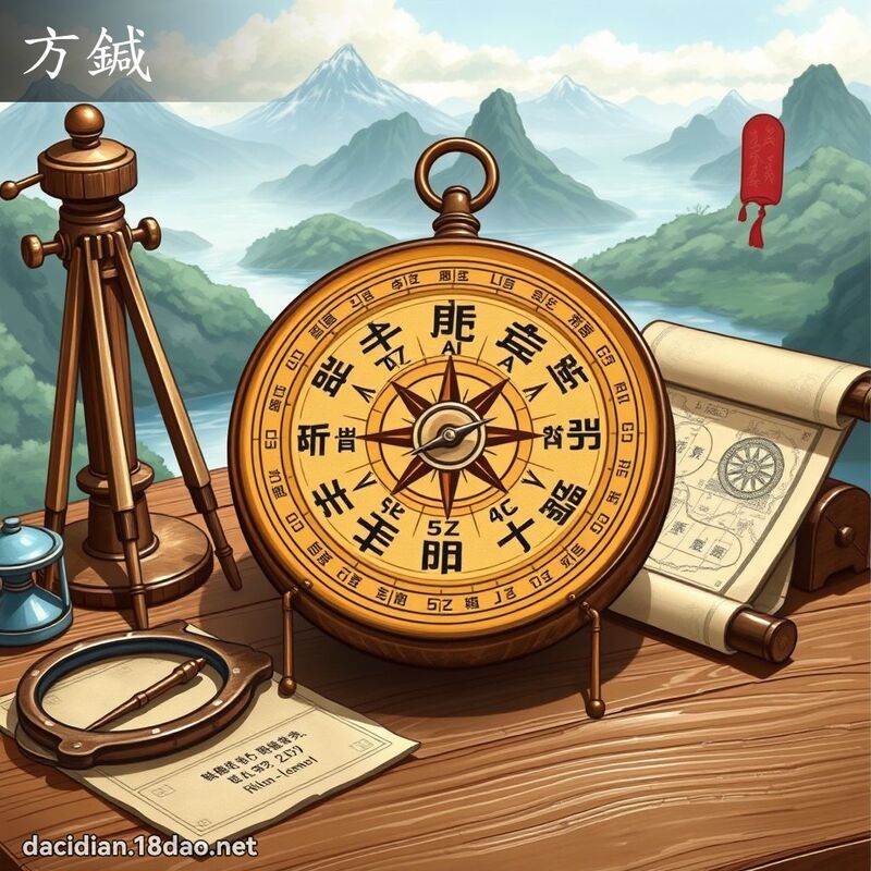 方鍼 - 國語大辭典配圖