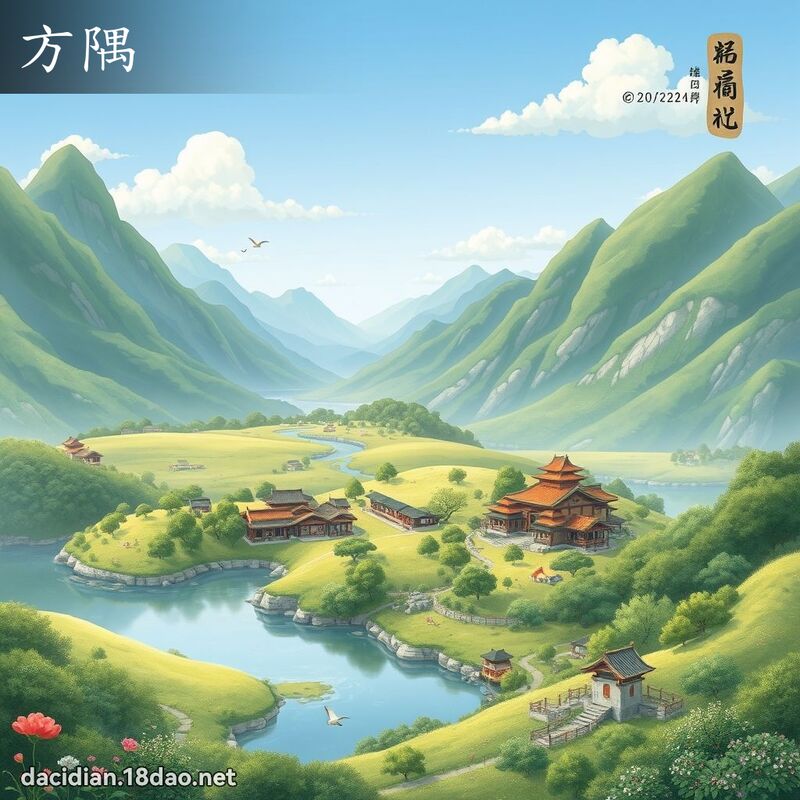 方隅 - 国语大辞典配图
