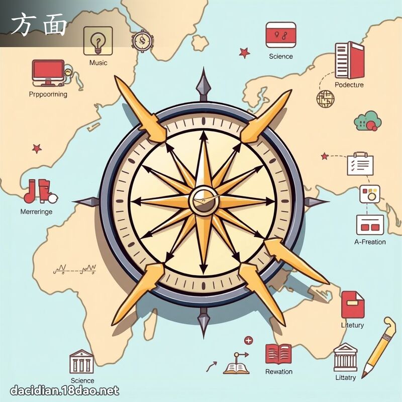 方面 - 國語大辭典配圖