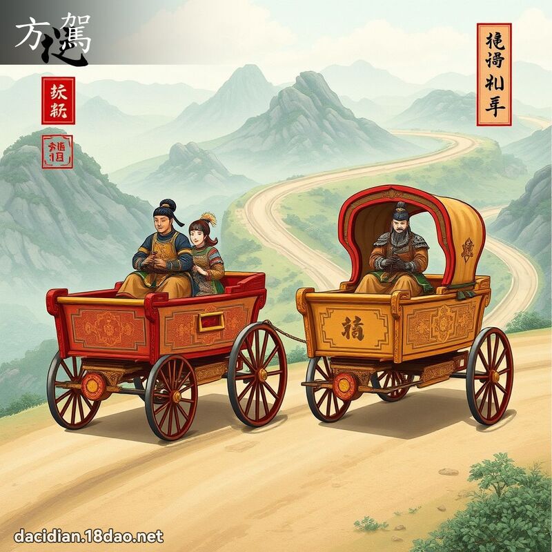 方駕 - 國語大辭典配圖