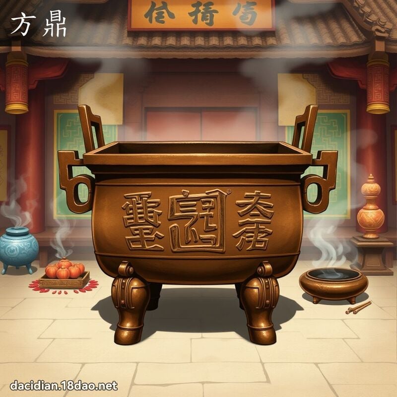方鼎 - 國語大辭典配圖