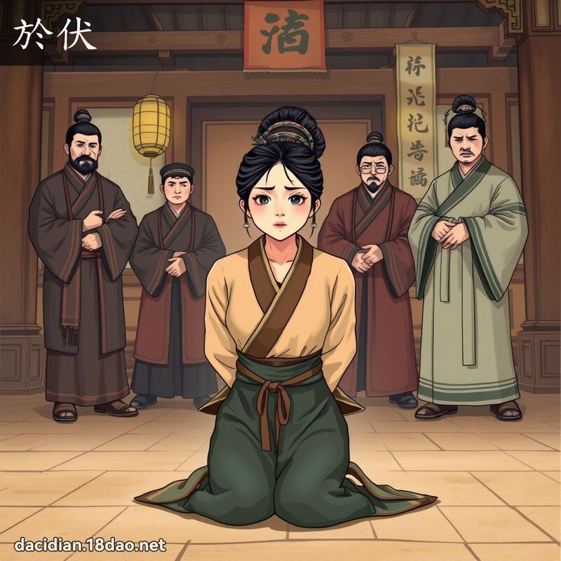於伏 - 國語大辭典配圖