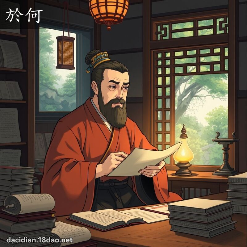 於何 - 国语大辞典配图