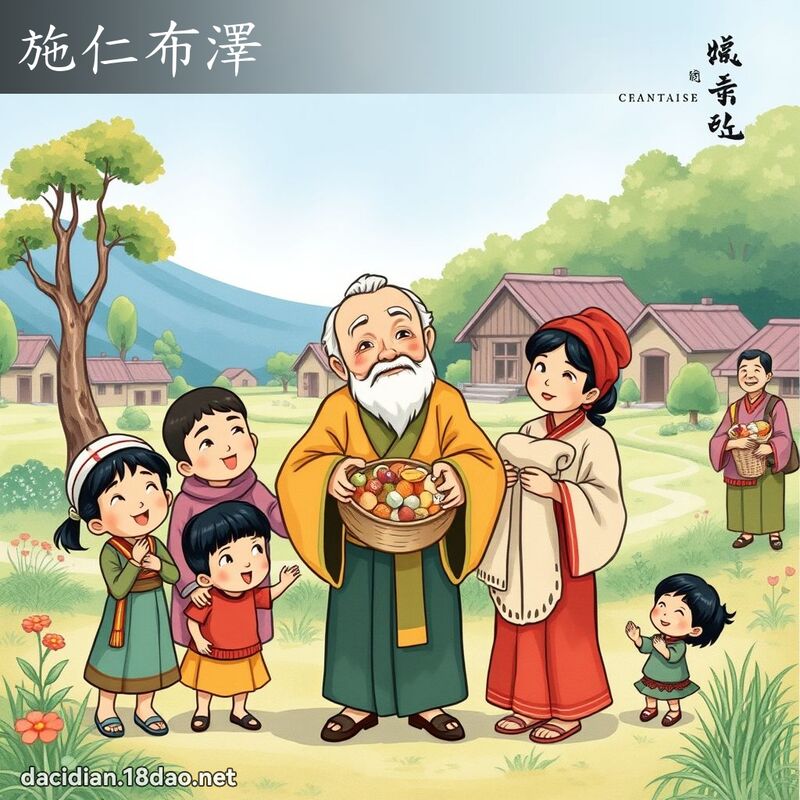 施仁布澤 - 國語大辭典配圖