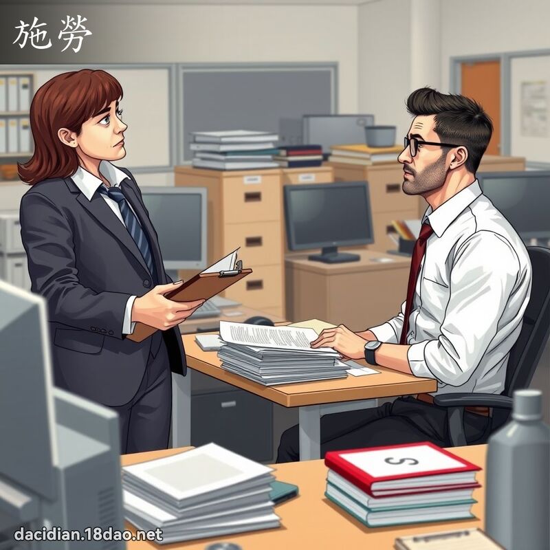 施劳 - 国语大辞典配图