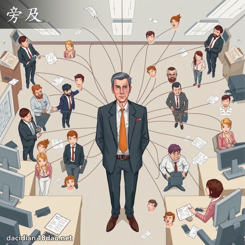 旁及 - 国语大辞典配图