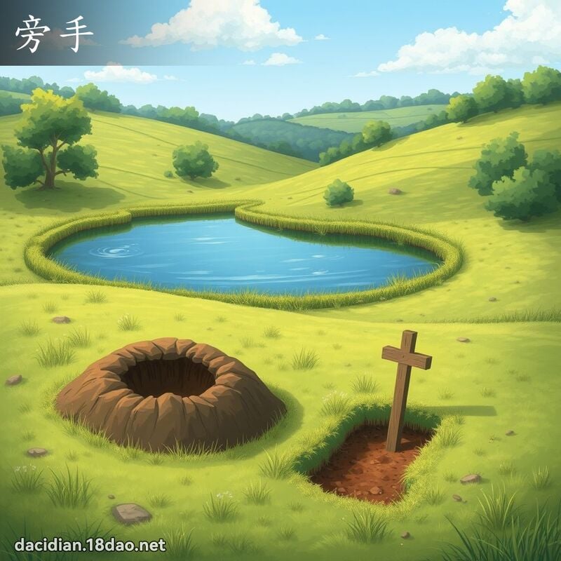 旁手 - 國語大辭典配圖
