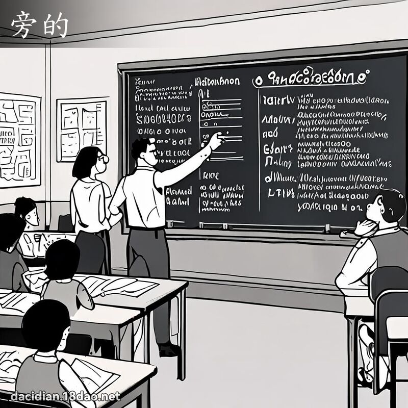 旁的 - 国语大辞典配图