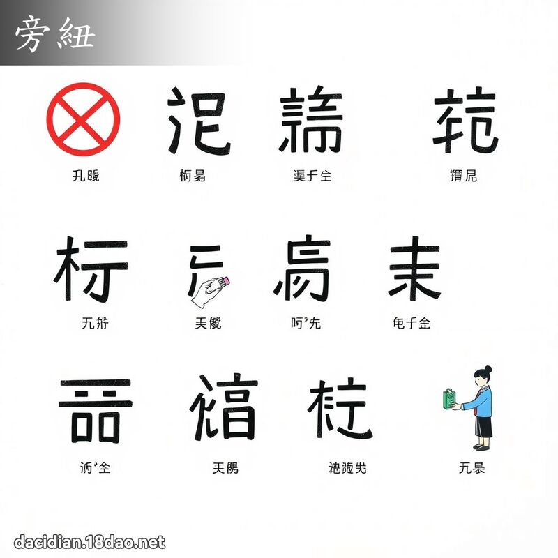 旁紐 - 國語大辭典配圖