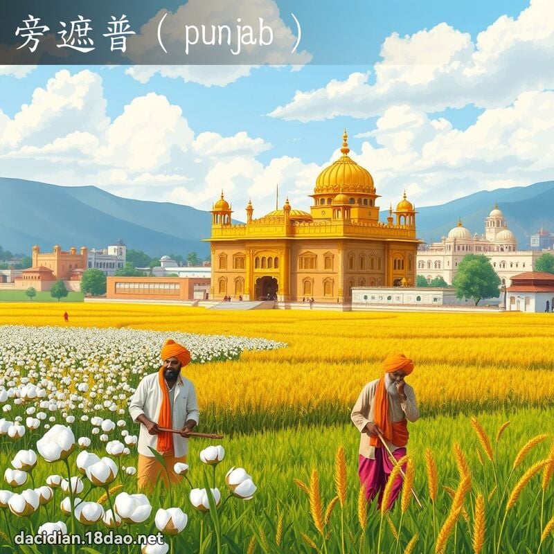 旁遮普（punjab） - 國語大辭典配圖