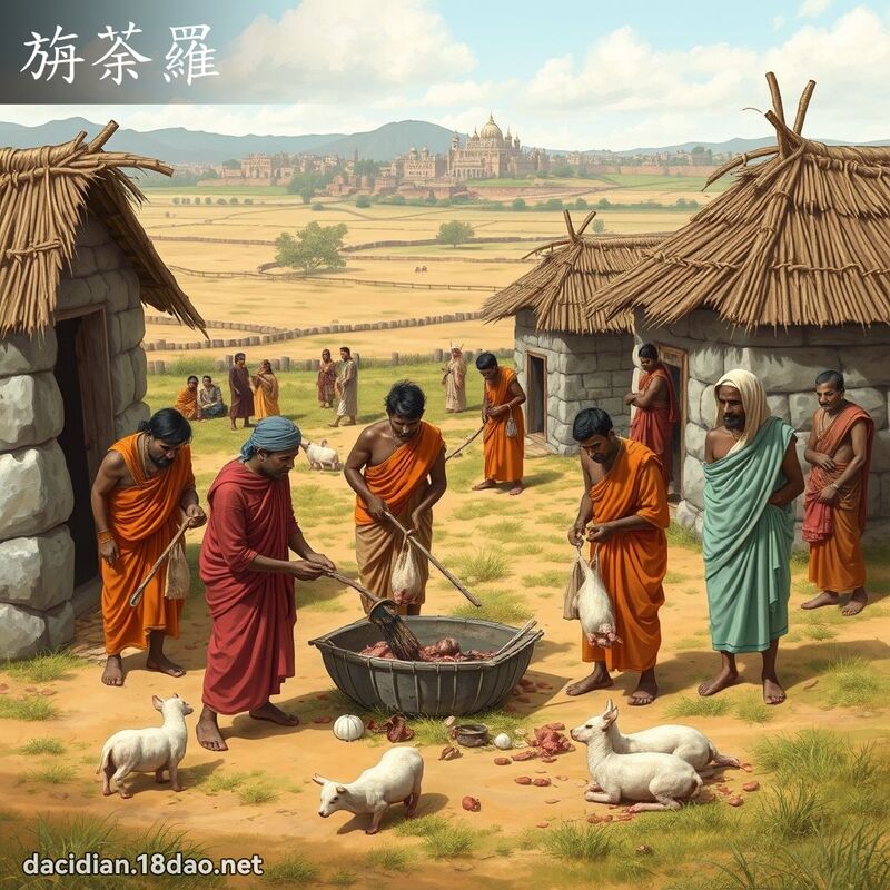 旃荼羅 - 國語大辭典配圖