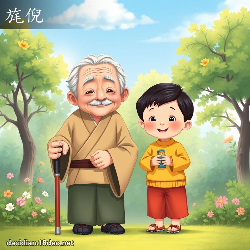 旄倪 - 国语大辞典配图