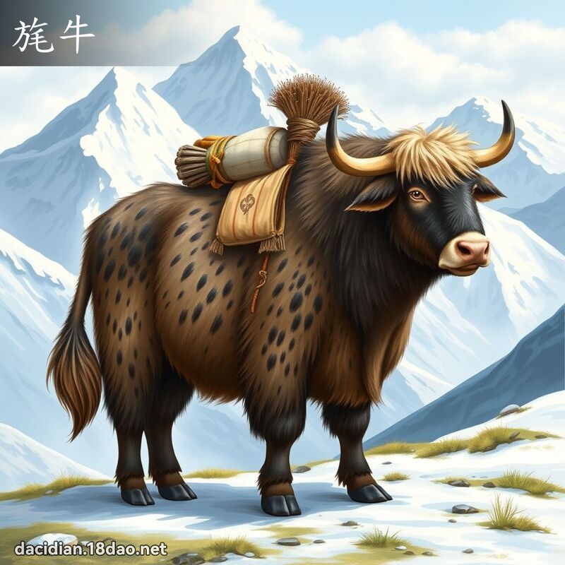 旄牛 - 国语大辞典配图