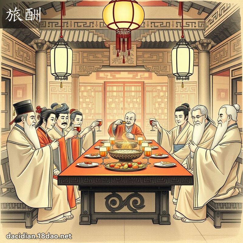 旅酬 - 國語大辭典配圖