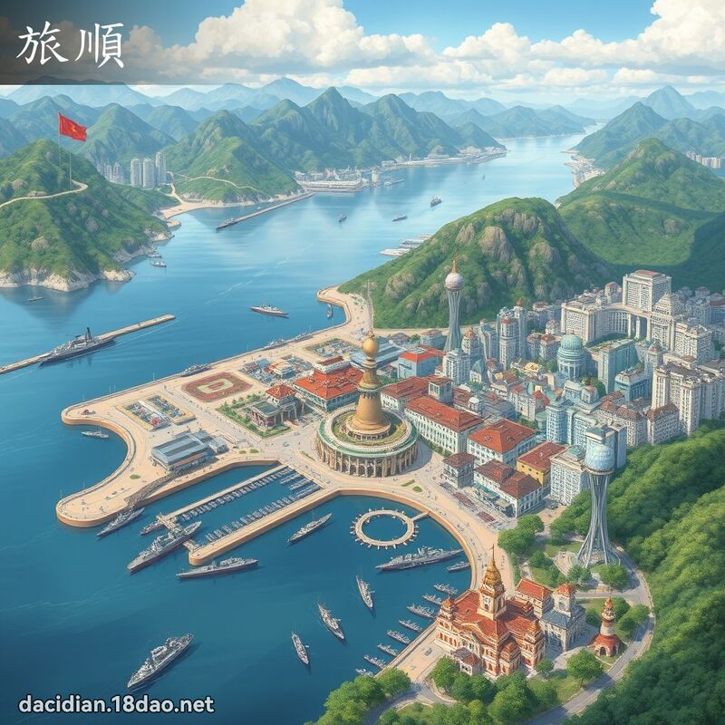 旅顺 - 国语大辞典配图