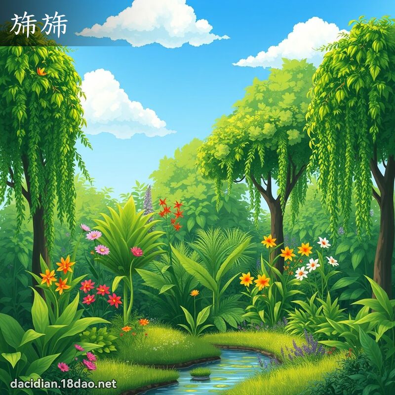 旆旆 - 國語大辭典配圖