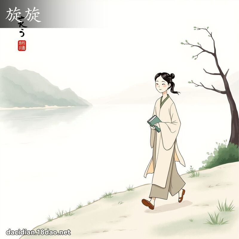 旋旋 - 國語大辭典配圖