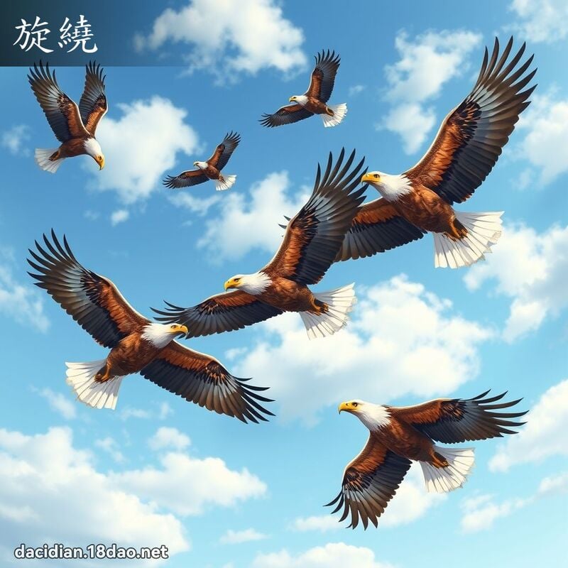 旋绕 - 国语大辞典配图