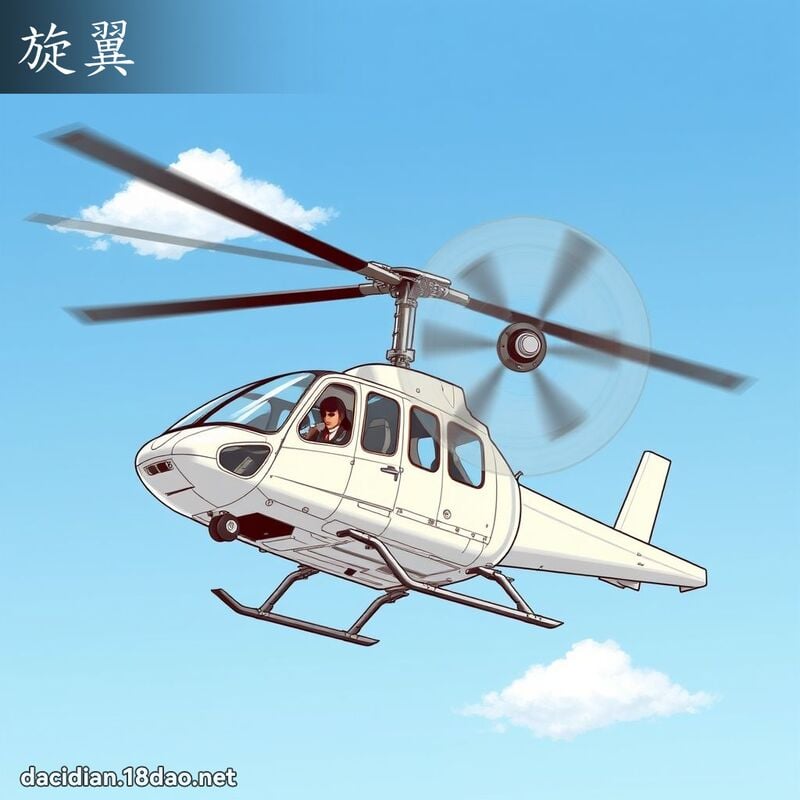 旋翼 - 国语大辞典配图
