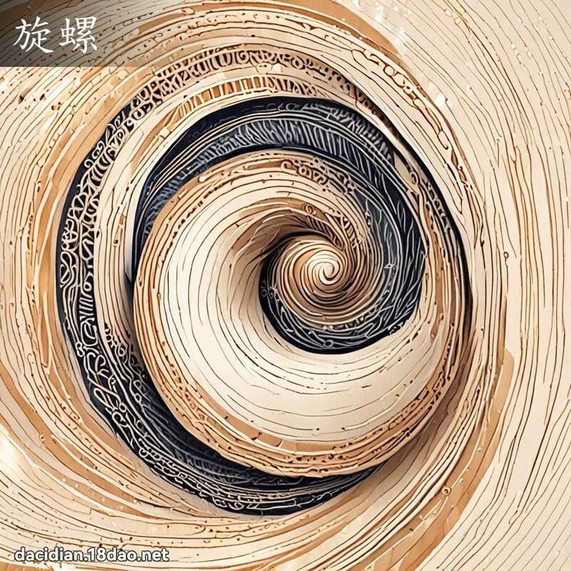 旋螺 - 国语大辞典配图