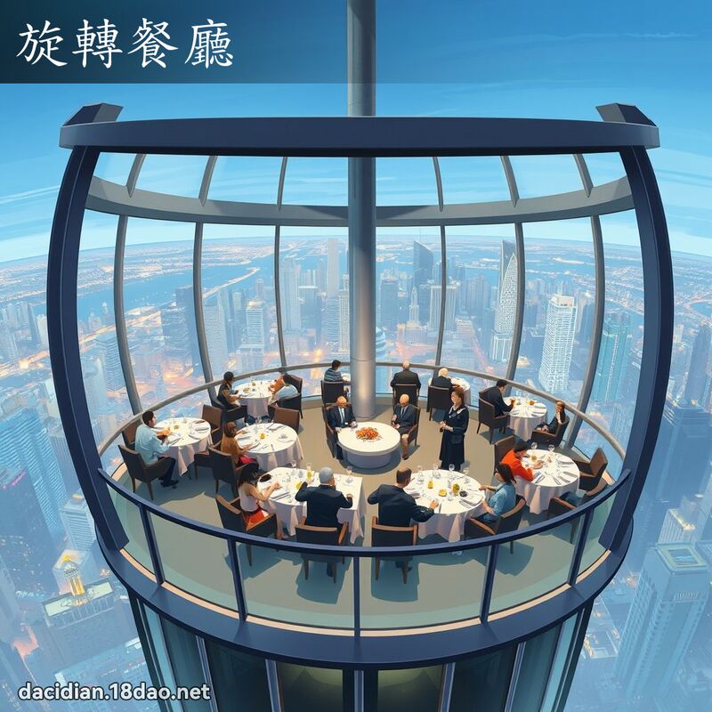 旋轉餐廳 - 國語大辭典配圖