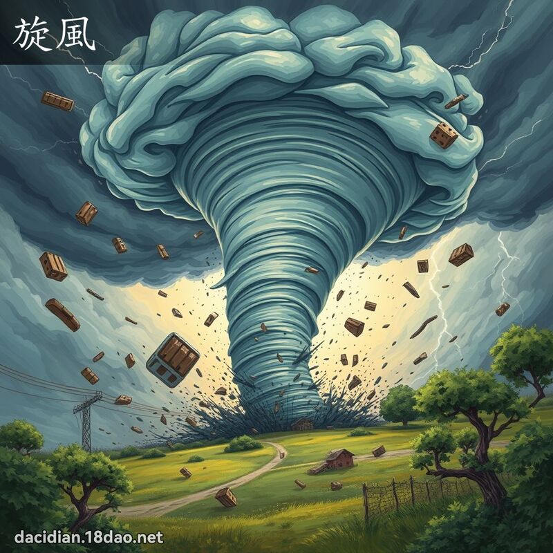 旋風 - 國語大辭典配圖