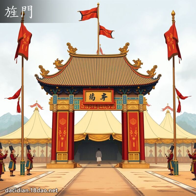 旌门 - 国语大辞典配图